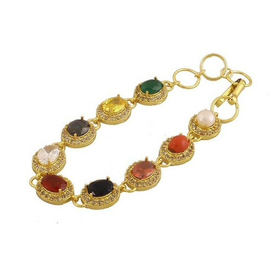 9 color stone bracelet - 3